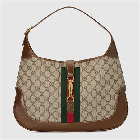 borsa gucci tessuto gg|Borsa shopping GG misura media in tessuto GG Supreme nero.